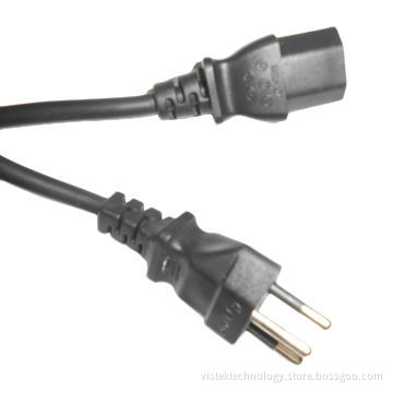 3-pin Plug AC Power Cords, Europe Style, 2.5A/250V Output Current and Voltage
